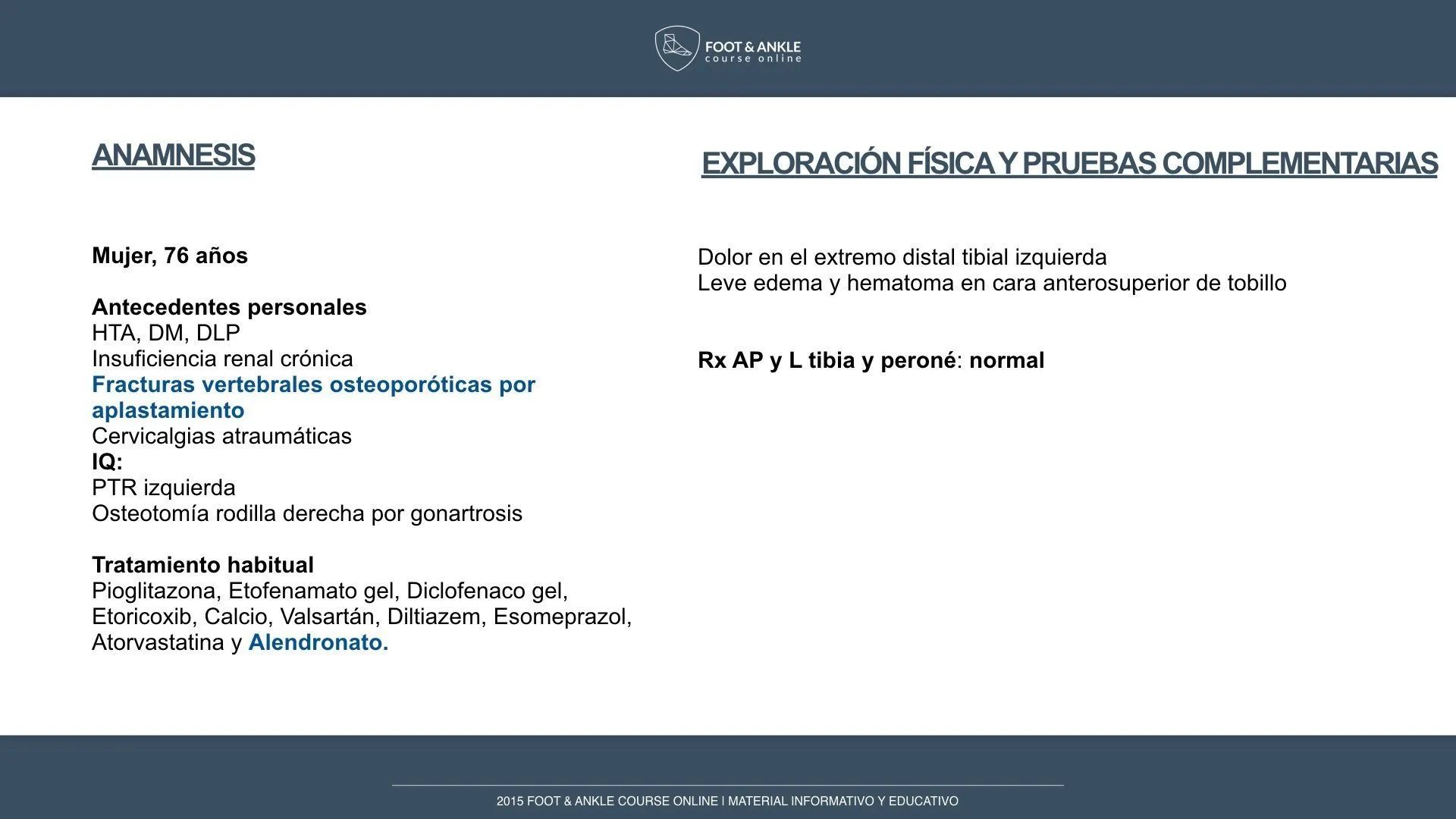 Fractura de estrés en metafisis tibia distal .002