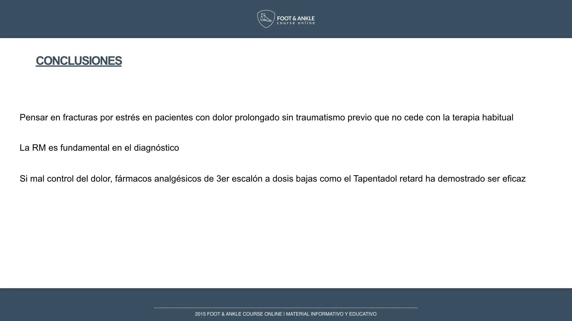 Fractura de estrés en metafisis tibia distal .007