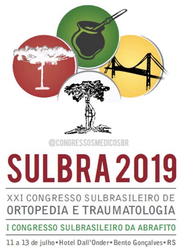 XXI Congresso de Ortopedia da Região Sul do Brasil – SULBRA 2019