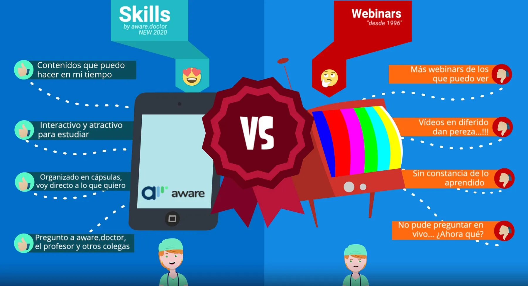 skills vs webinars infographic
